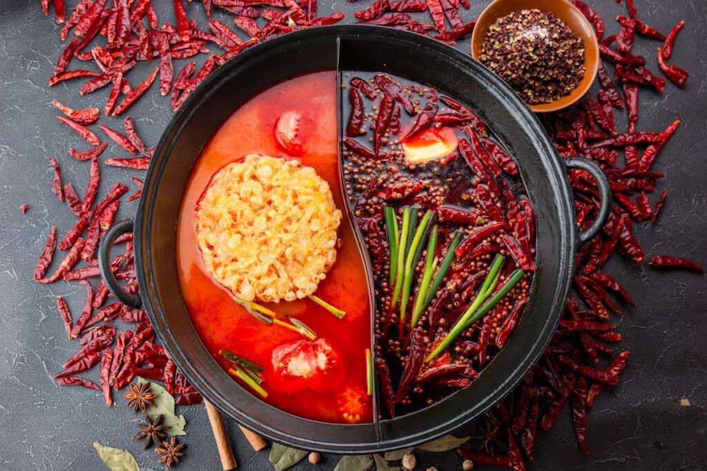 本格火鍋三様菜火鍋SAN YANG CAI 料理写真1