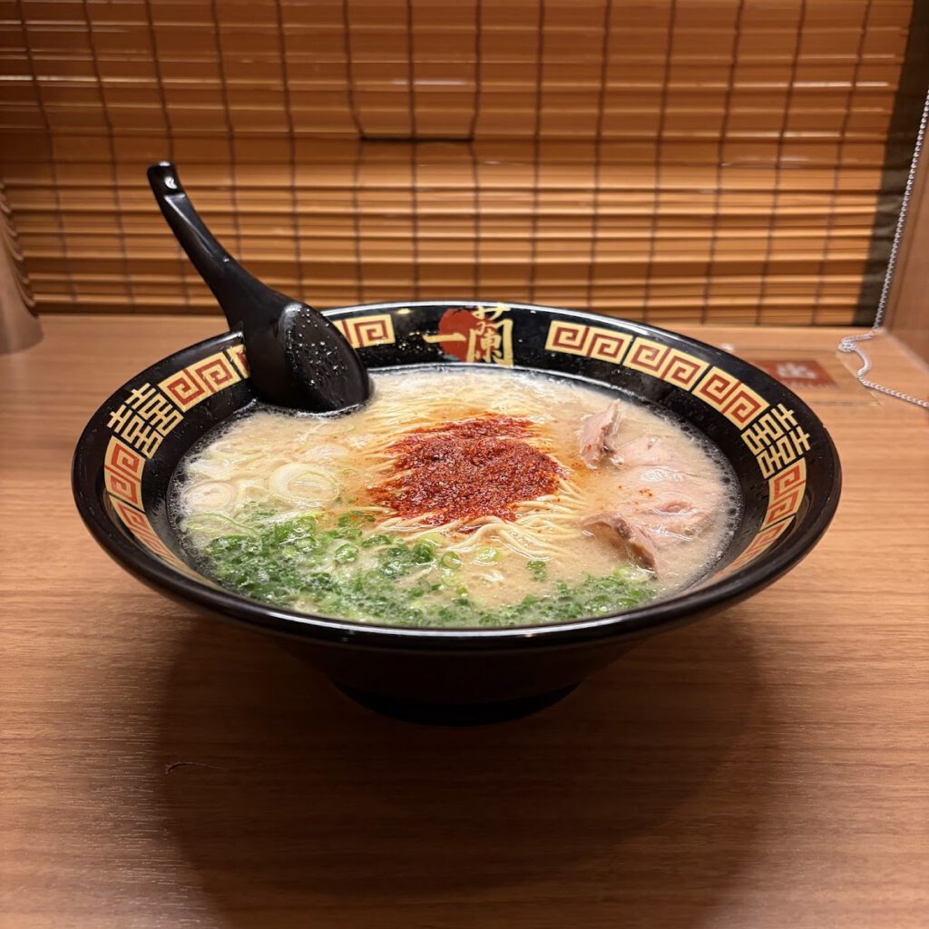 一蘭 渋谷店 料理写真1