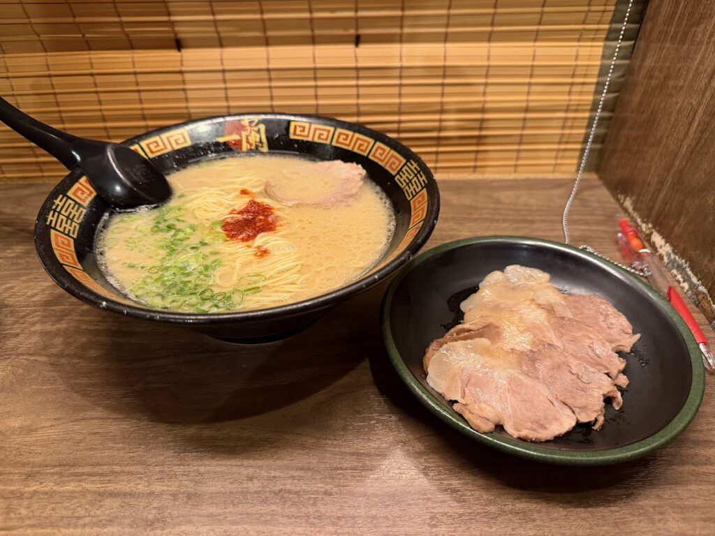 一蘭 渋谷店 料理写真3