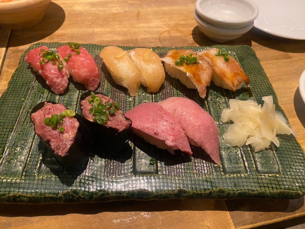 横浜 肉寿司 料理写真3