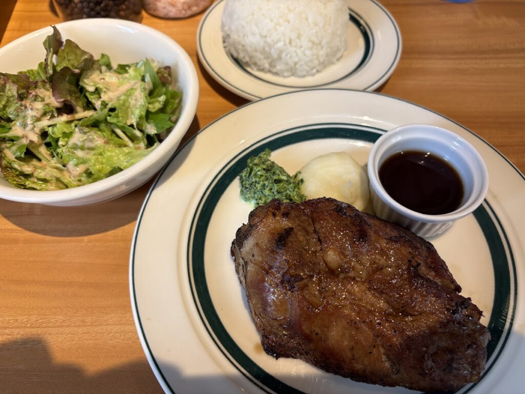 マロリーポークステーキ 川崎ラチッタデッラ 店 料理写真2