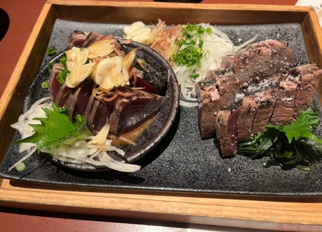 鰹藁焼き 屋台餃子 土佐宿毛 すくも マーケット 料理写真3